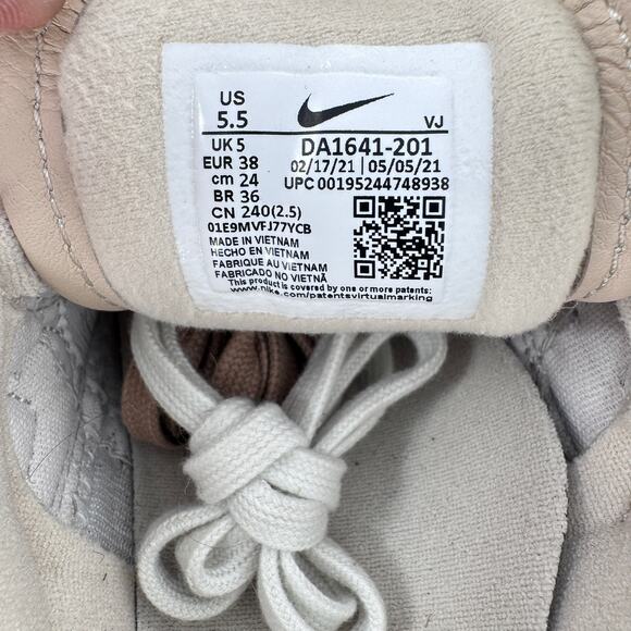 Nike Air Max 90‎ Premium Sneakers Mens US 5.5 Beige Upper Synthetic DA1641-201 main image 8